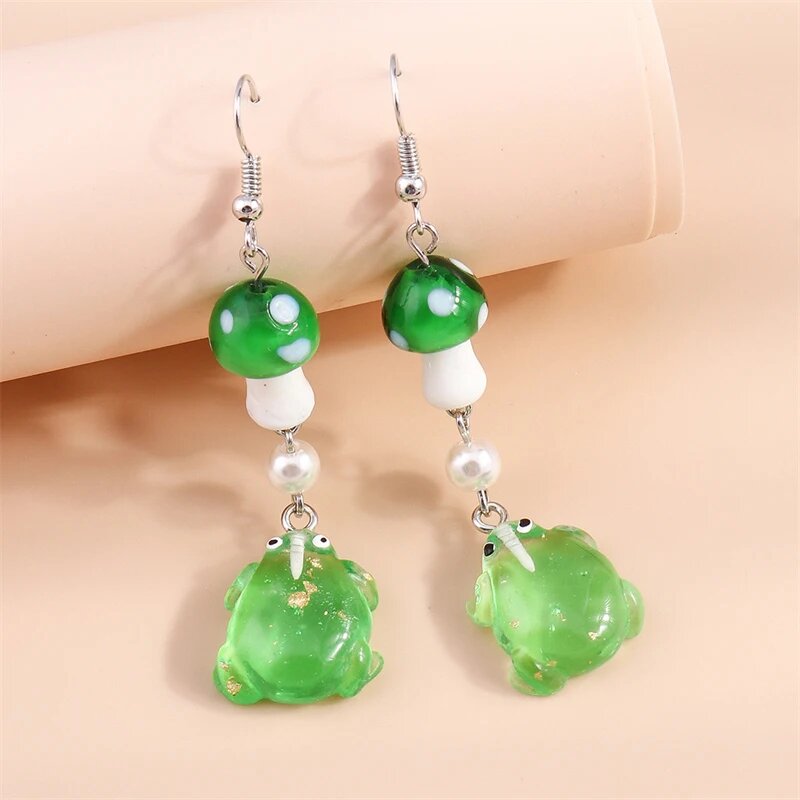 Frog Earrings