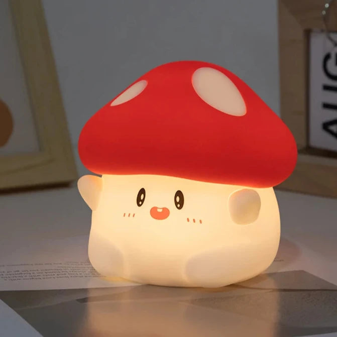Red Mushroom Night Light