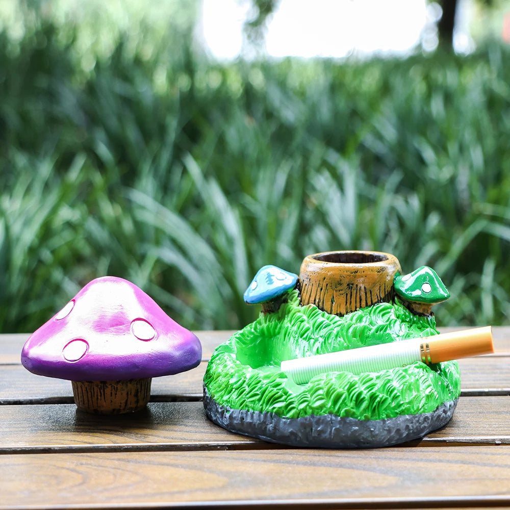 Mushroom Ashtray Box
